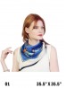Vintage Style Carriage Print Fashion Square Scarf